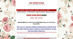 Desktop Screenshot of jualgrosirjilbab.com